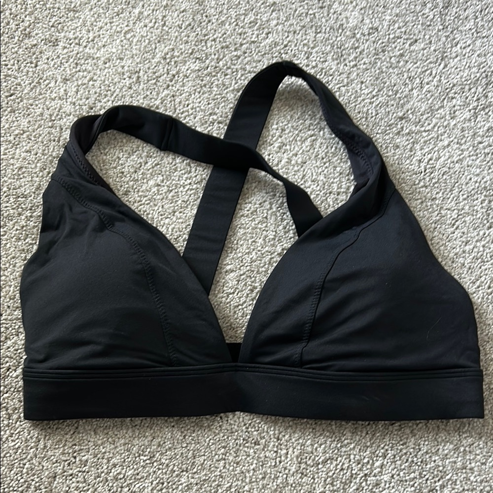 Black Women's Athleta Swim Top